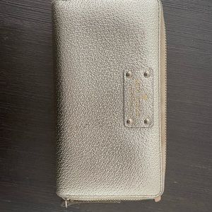 Gold Kate Spade wallet